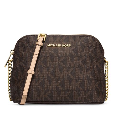 michael kors lg dome crossbody leather|MICHAEL Michael Kors Crossbody Bags Handbags .